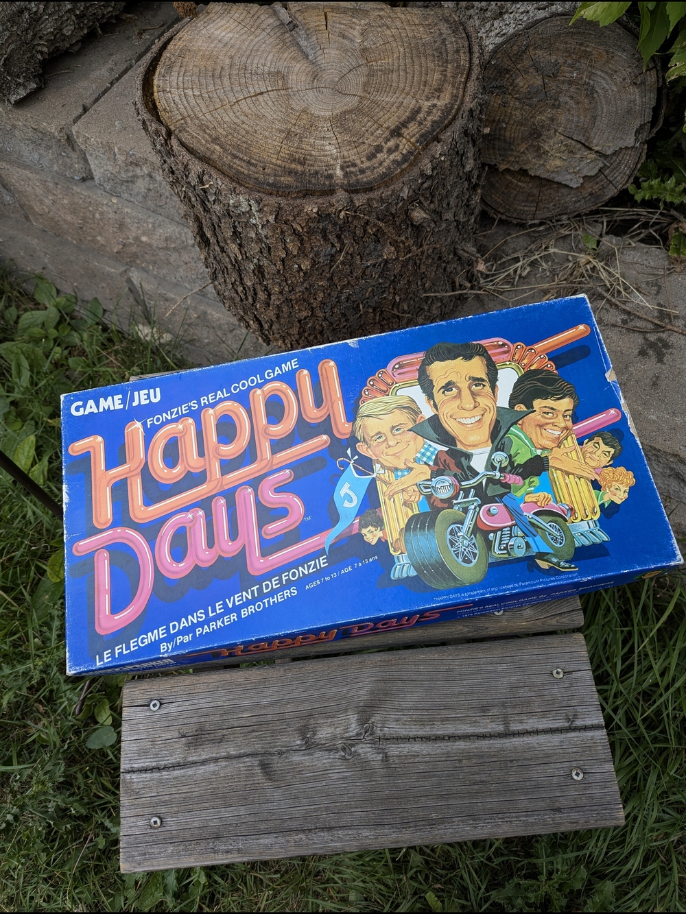 Vintage 1976 Happy Days Board Game Parker Brothers Friends Show TVcore Nostalgia